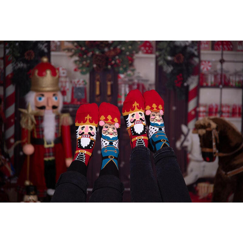 Sosete bumbac de Craciun Arty Socks NUTCRACKER
