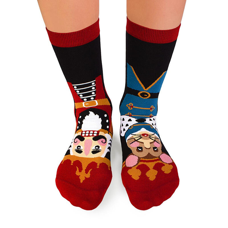 Sosete bumbac de Craciun Arty Socks NUTCRACKER