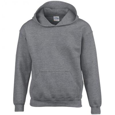 Felpa Con Cappuccio Unisex/Bambini Gildan Blu Reale