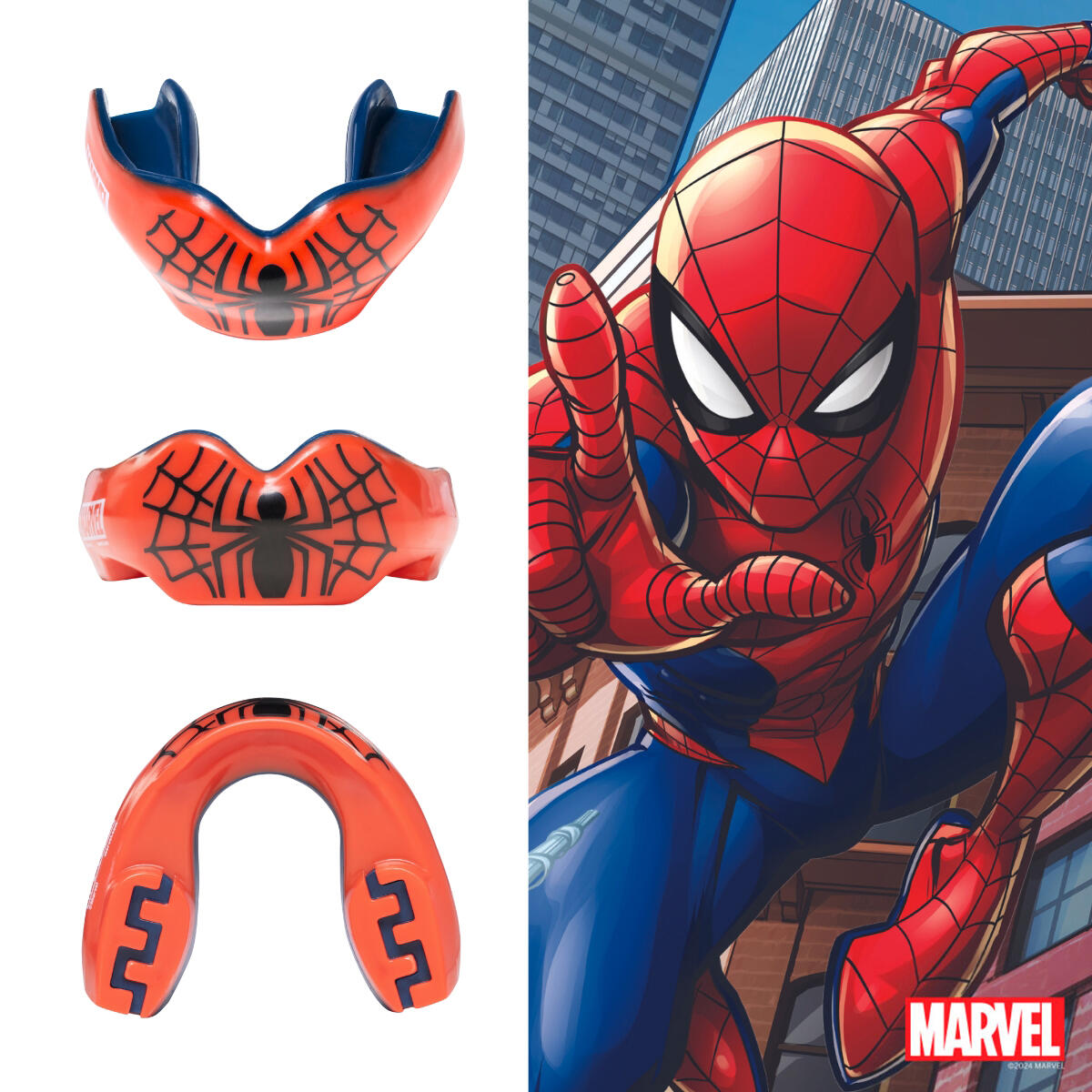 Marvel Spider-Man Sport Protège-Dents pour Appareil Orthodontique 3/6