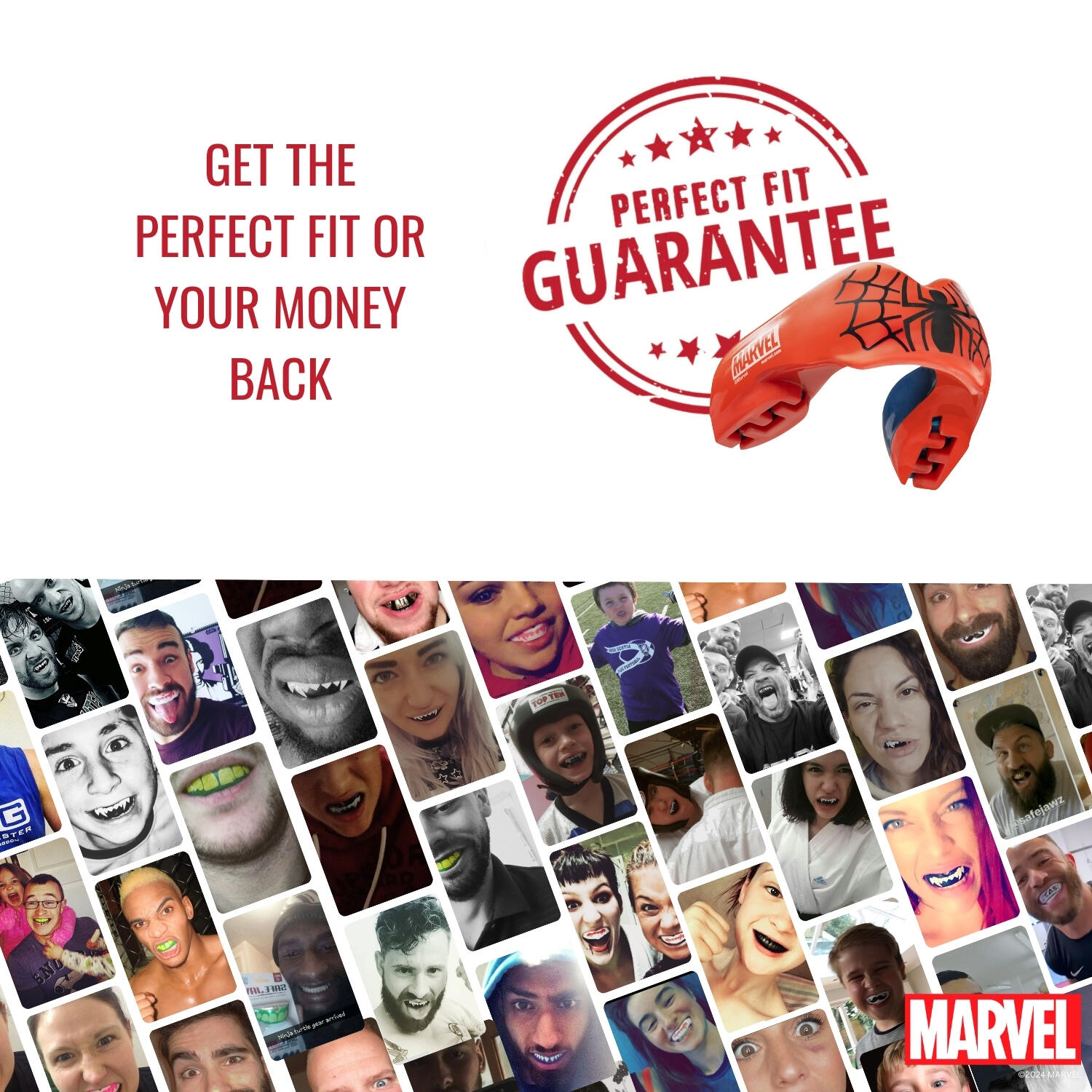 Marvel Spider-Man Sport Protège-Dents pour Appareil Orthodontique 5/6