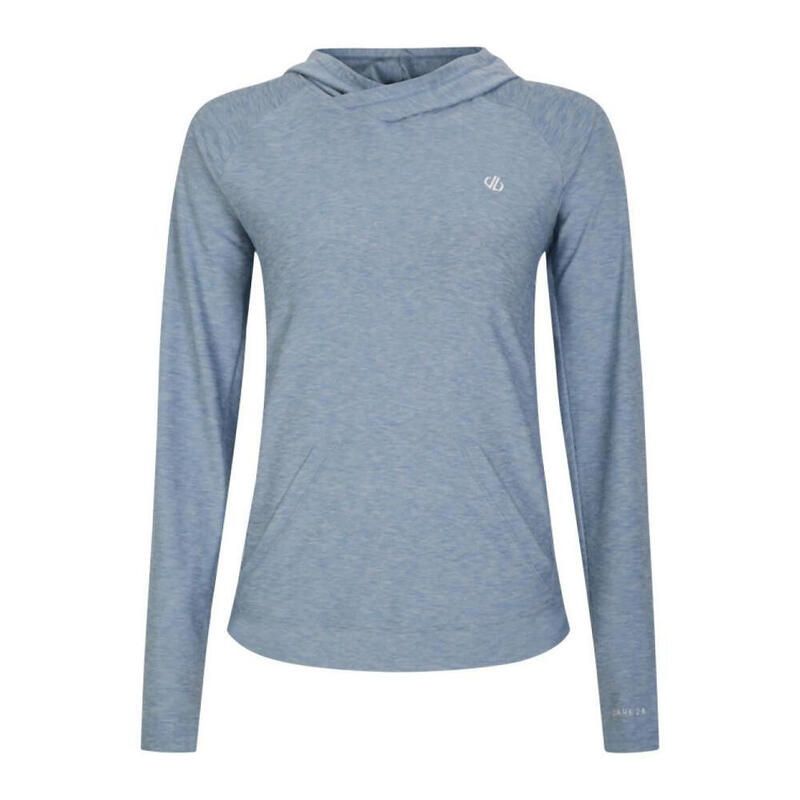 Sweat À Capuche SPRINT CITY Femme (Bleu Délavé Chiné)