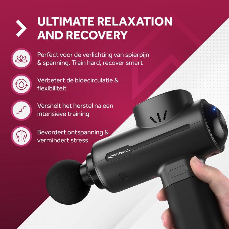 Pistolet de massage Northgun PRO - Massage Gun Professionnel