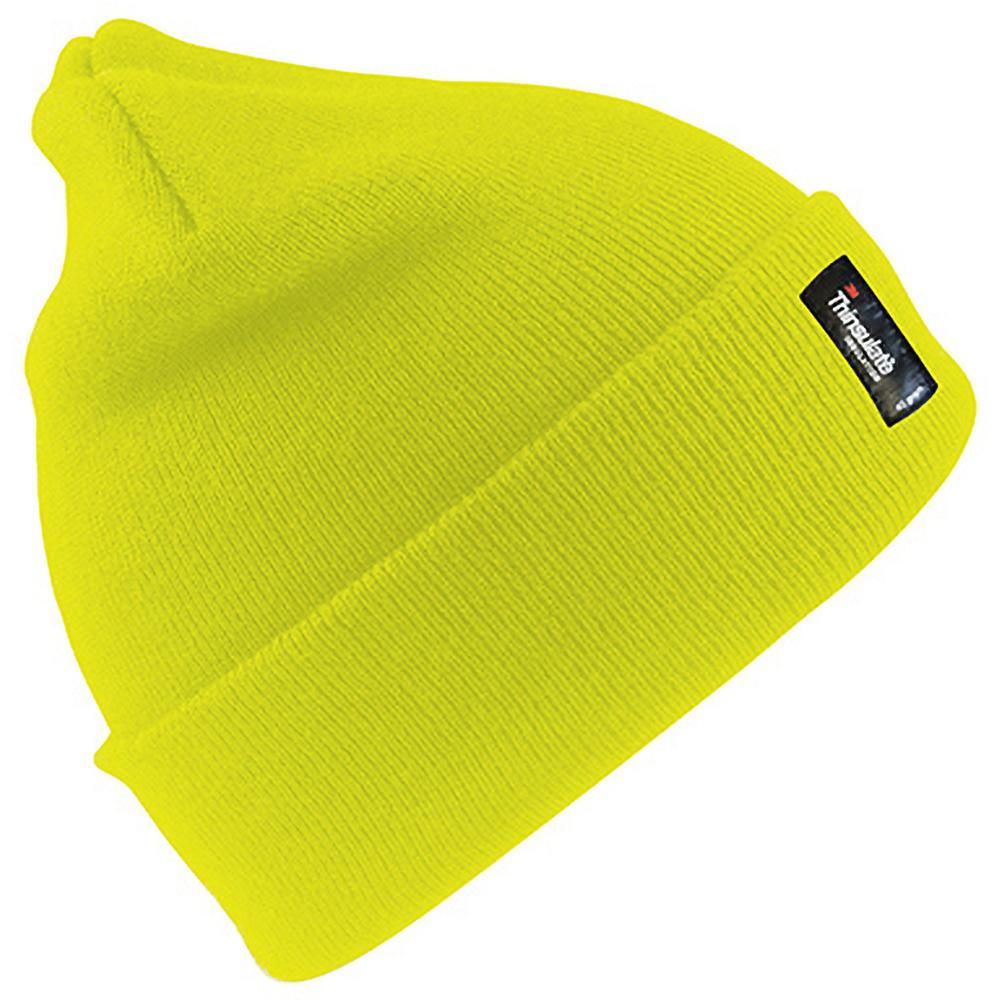 Unisexo Chapéu Térmico de Inverno Leve e Fino (3M 40g) (Amarelo Fluorescente) 2/3