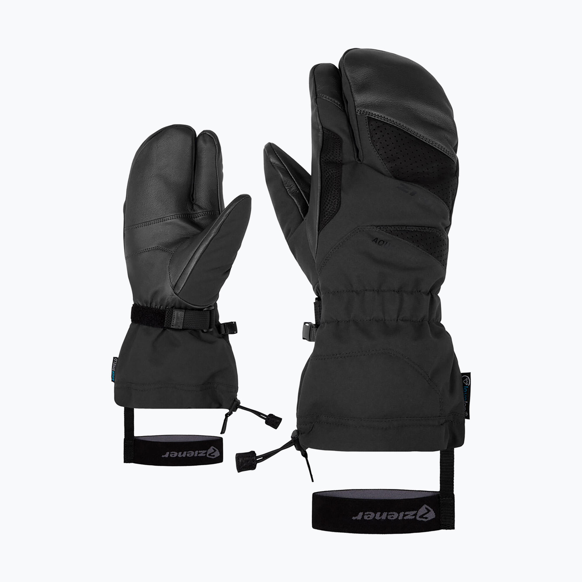 Luvas de esqui masculinas ZIENER Gaikuso Aquashield AW Lobster 5/5