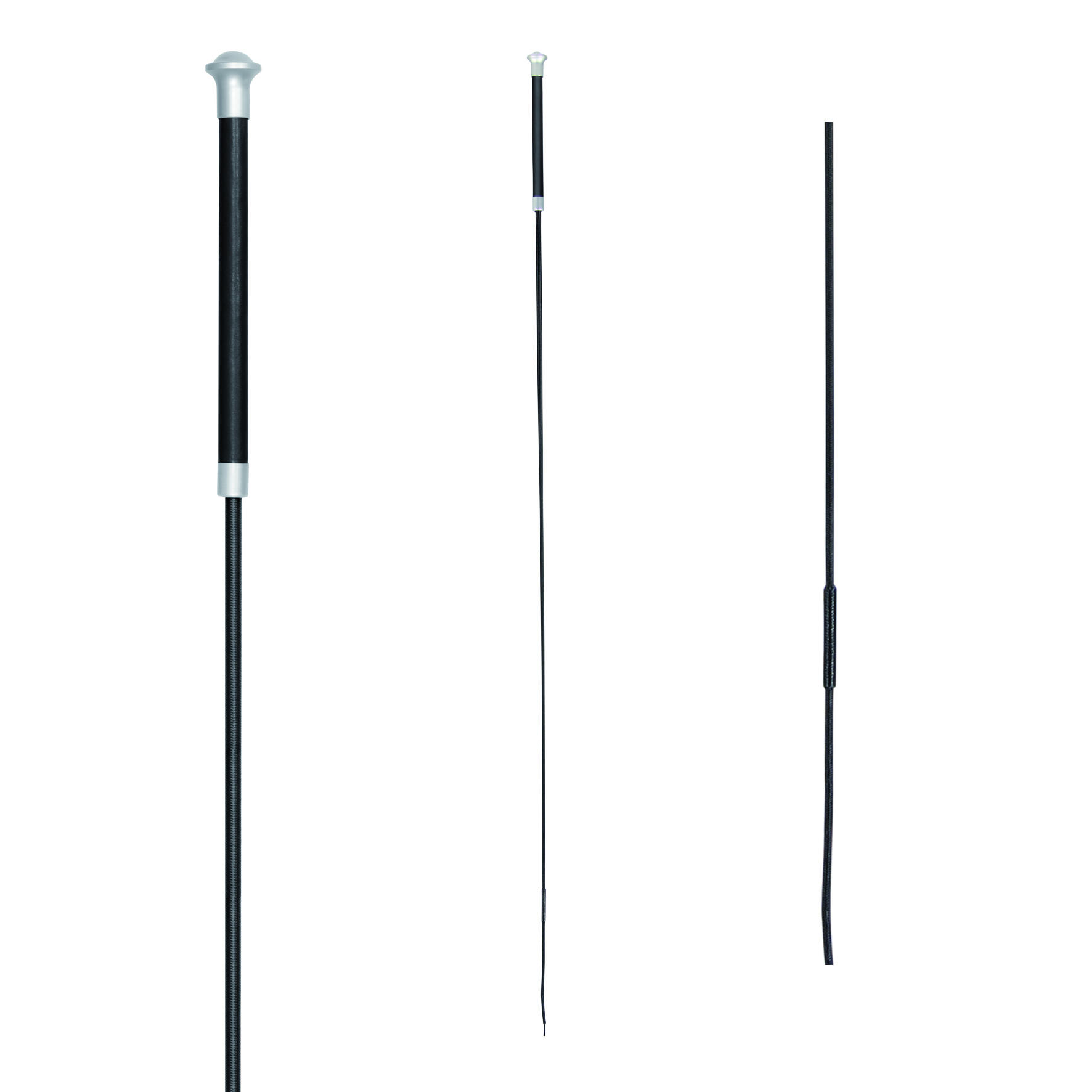 Waldhausen - Stick De Dressage Équitation Waldhausen Noblesse - Cravache De Dressage - Noir - 120 Cm - Decathlon