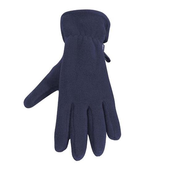 Gants Polaires Thermiques Antiboulochage Adulte Unisexe (Bleu Marine)
