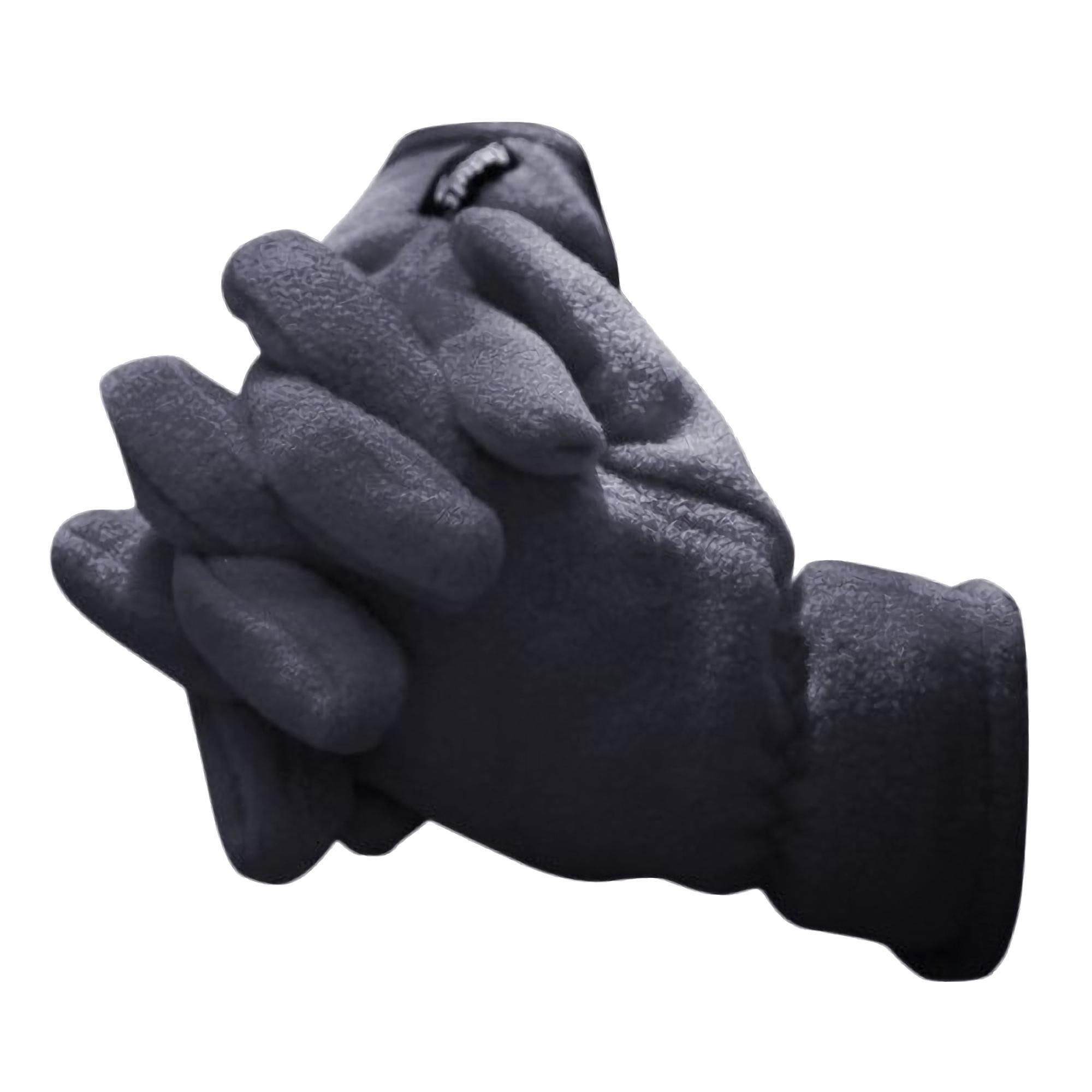 Unisex Active Anti Pilling Thermische Fleece Handschoenen (Marineblauw) 2/3