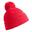 Gorro Pom Pom Essentials para criança/criança Vermelho