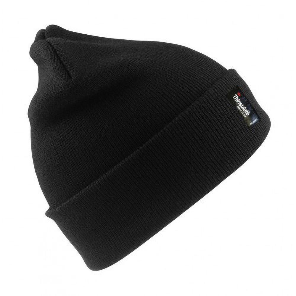 Unisex Lichtgewicht Thermische Wintermuts verdunt (3M 40g) (Zwart) 2/4