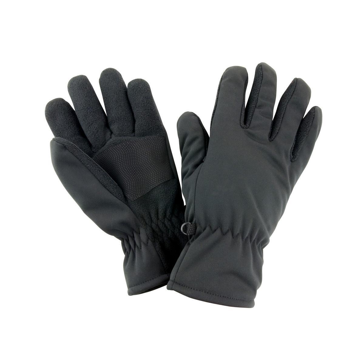 Gants Thermiques Softshell Adulte Unisexe (Noir) 2/3