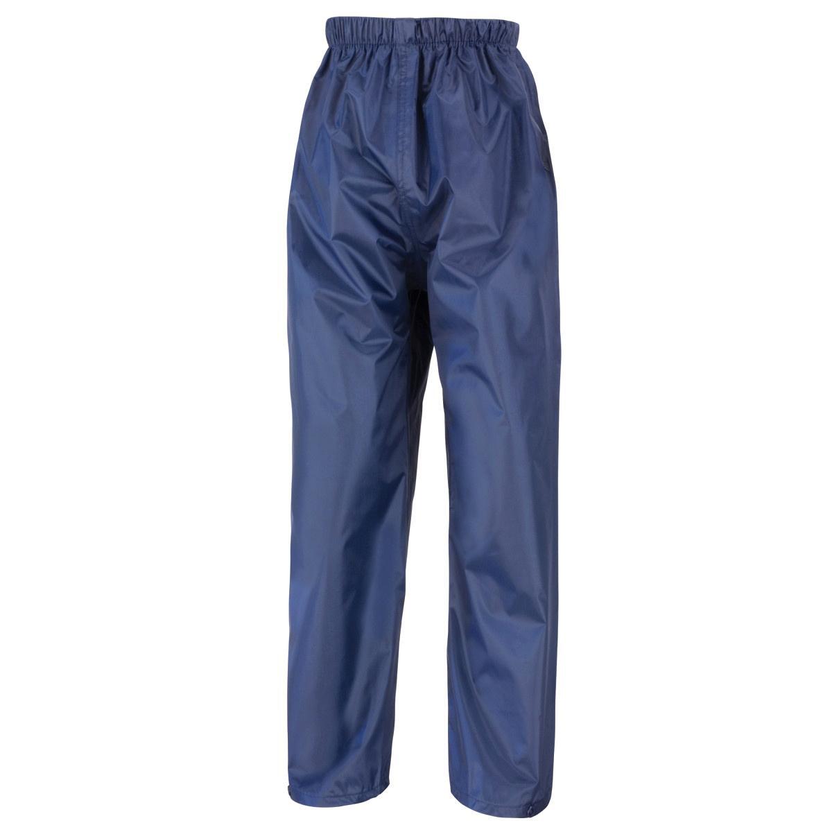 RESULT Pantalones grandes para lluvia Modelo Core Stormdri hombre caballero Azul real
