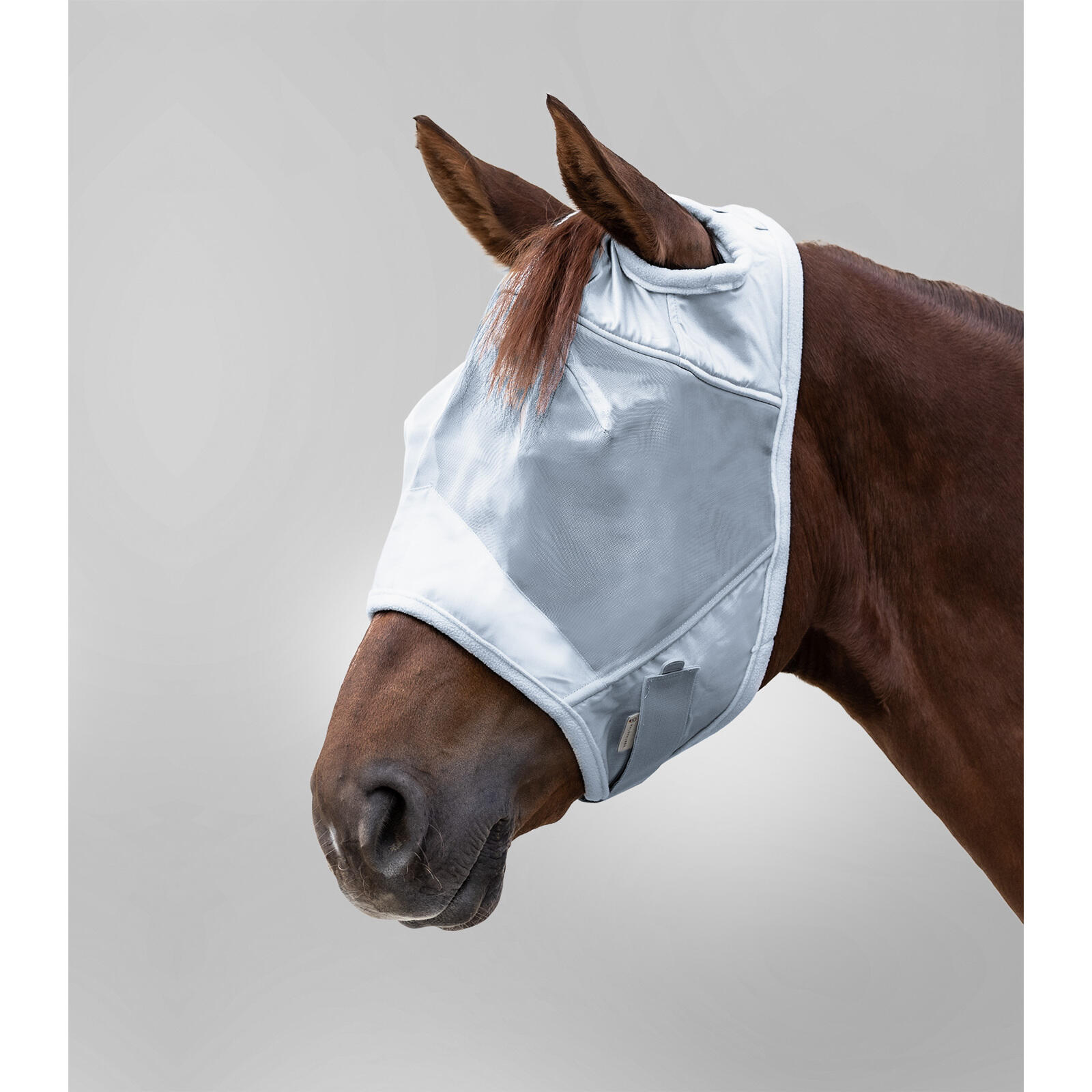 Waldhausen - Masque Anti-mouches Pour Cheval Sans Protection D’oreilles Waldhausen Premium - Masque Anti Mouche - Gris - Xfs - Decathlon