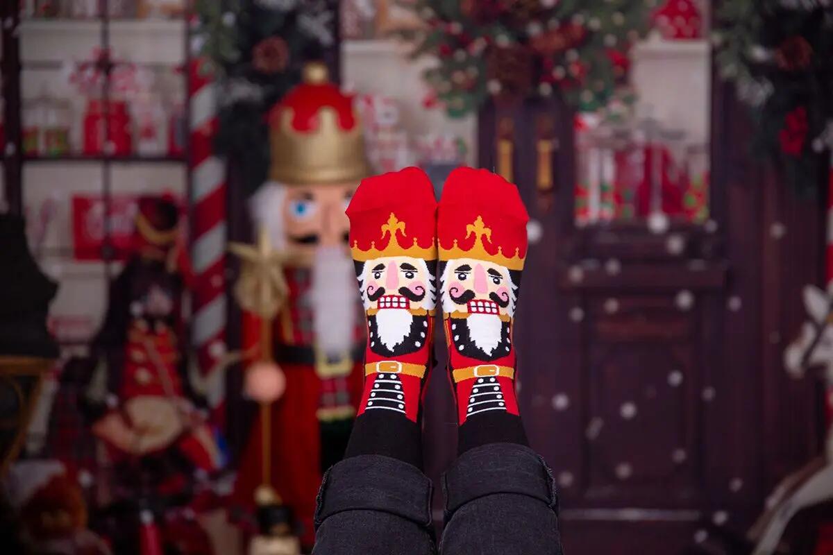 Sosete bumbac de Craciun Arty Socks NUTCRACKER 2/6