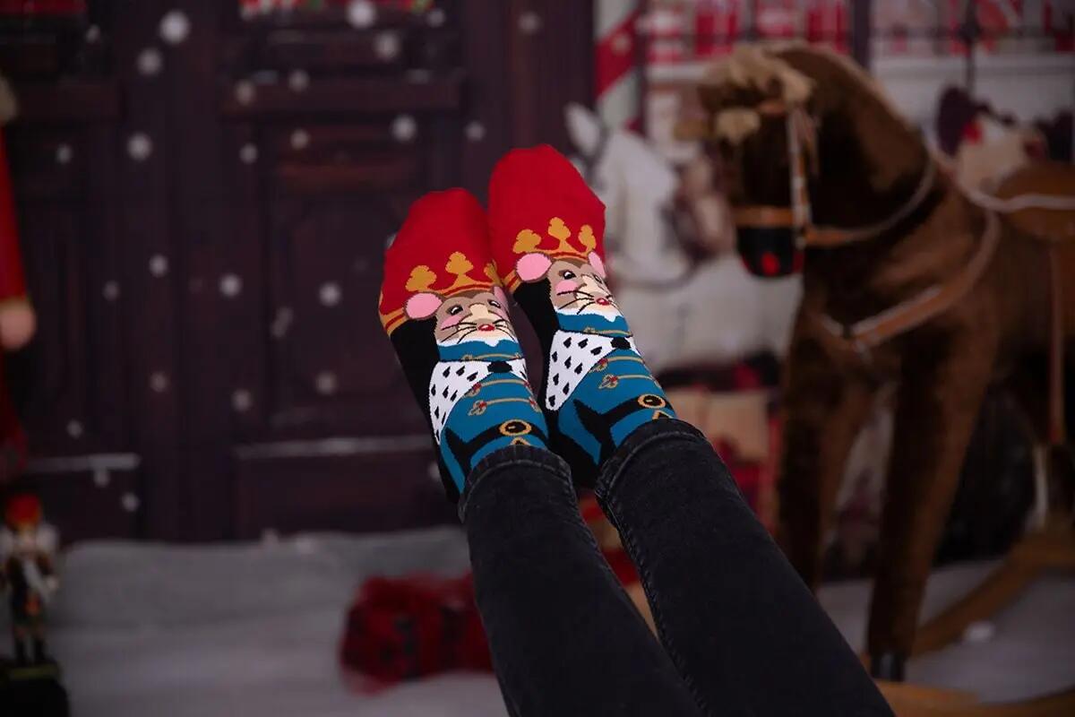 Sosete bumbac de Craciun Arty Socks NUTCRACKER 4/6