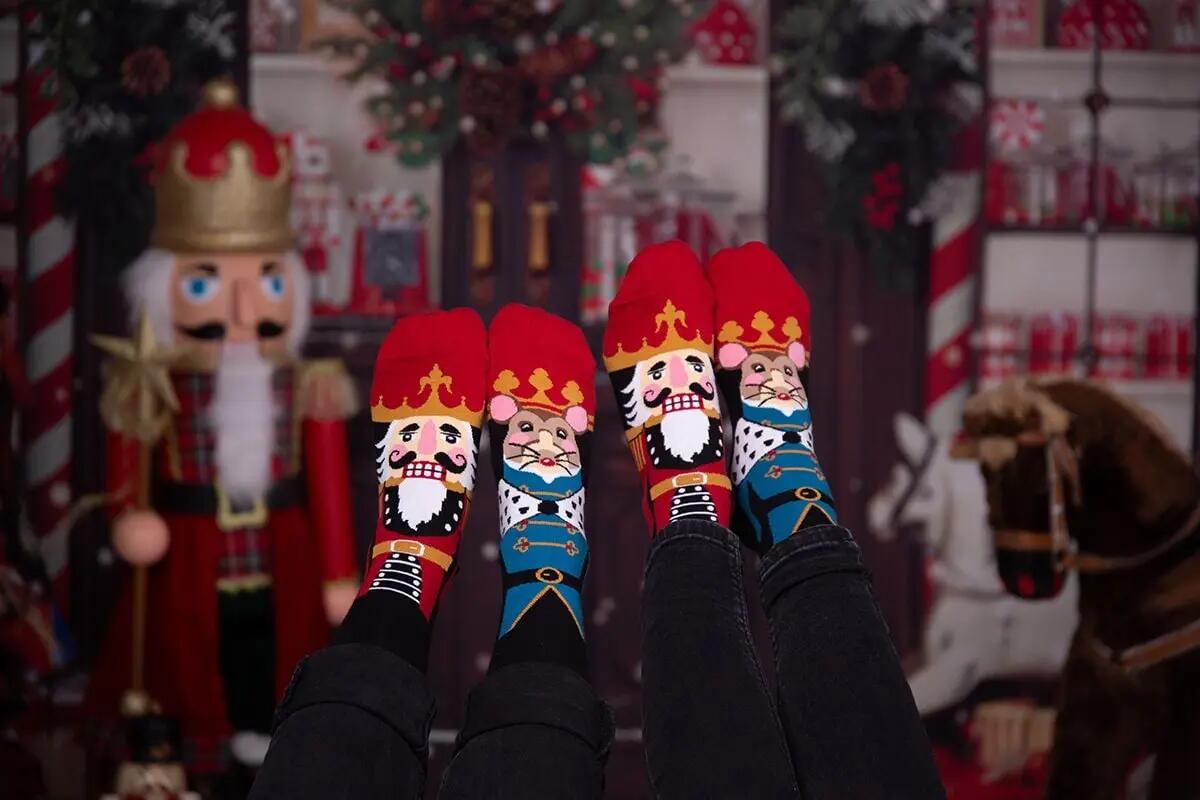 Sosete bumbac de Craciun Arty Socks NUTCRACKER 5/6