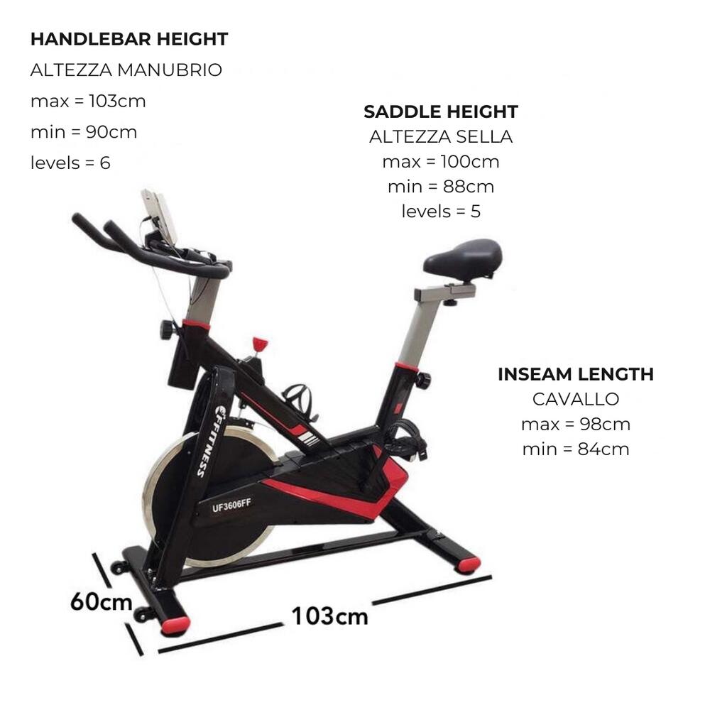 Spin Bike - Indoor Cycling Fit FF 2/7