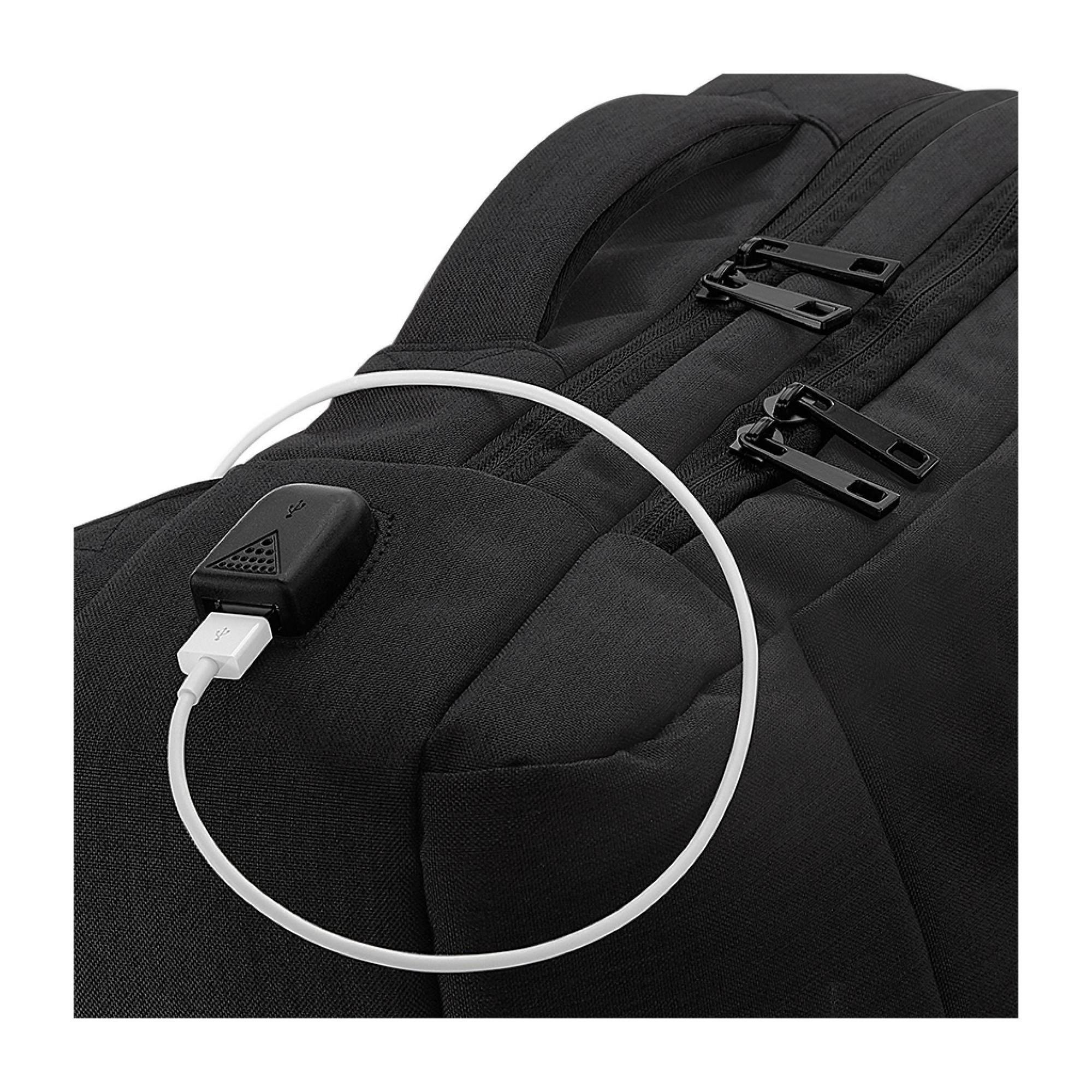 Mochila Qtech Charge Negro 3/3