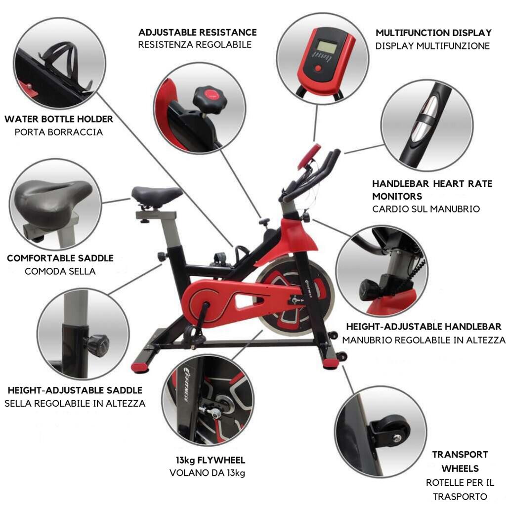 Spin Bike Indoor Cycling Fly FF FFITNESS Decathlon