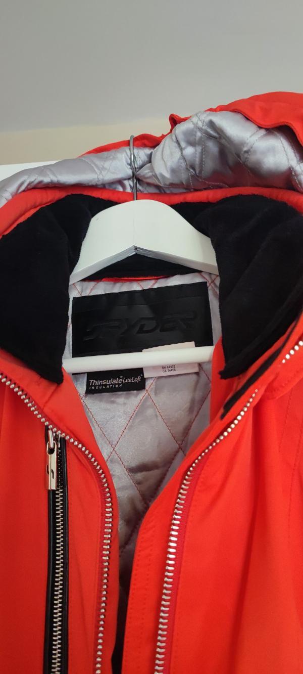 Entre Particuliers - Veste de ski SPYDER rouge corail 2/6