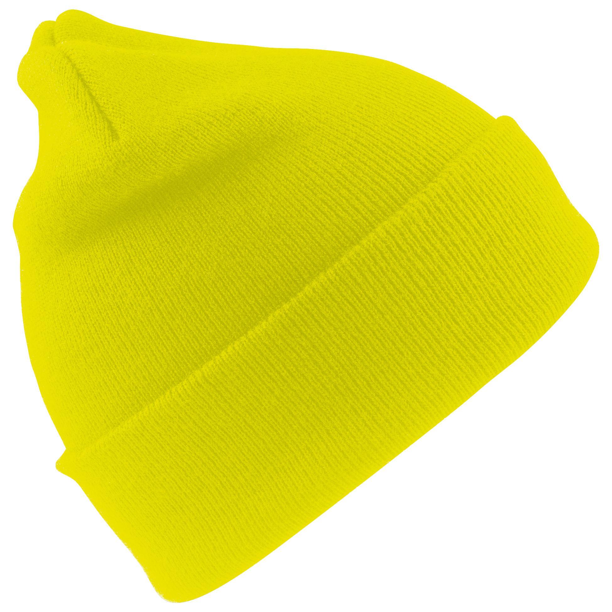 RESULT Woolly Thermal Ski/Winter Hat met 3M Thinsulate Isolatie (Hi-Vis Geel)