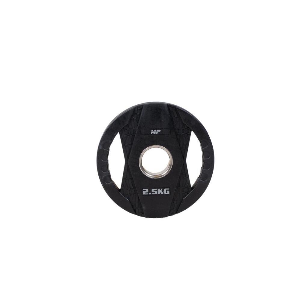 Weight Plate with Handles - Rubber - 2.5 kg