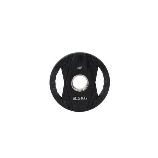 Disco Pesi con Maniglie - Gomma - 25 kg