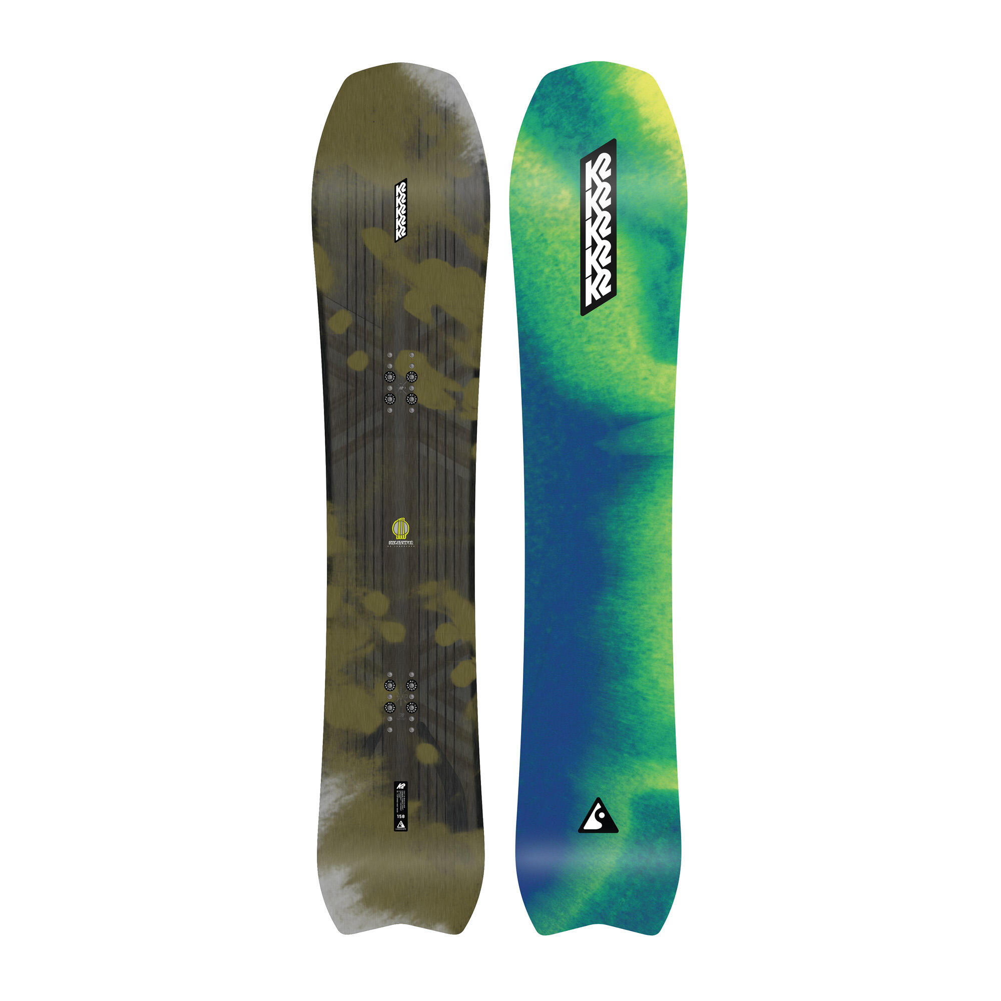 Prancha de snowboard da escavadeira K2 4/4