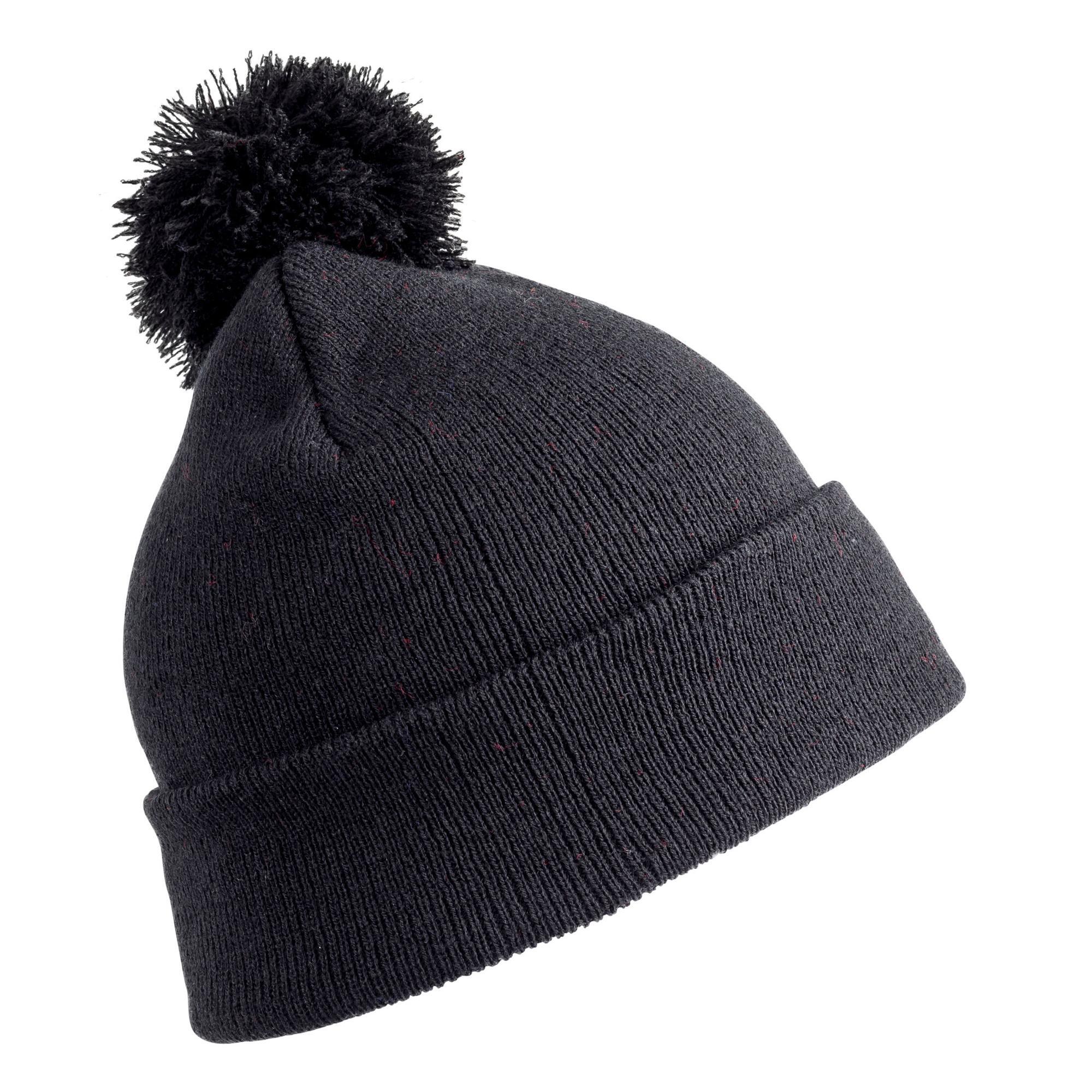 Gorro pom pom essentials para criança/criança preto