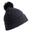 Gorro Pom Pom Essentials para criança/criança Preto
