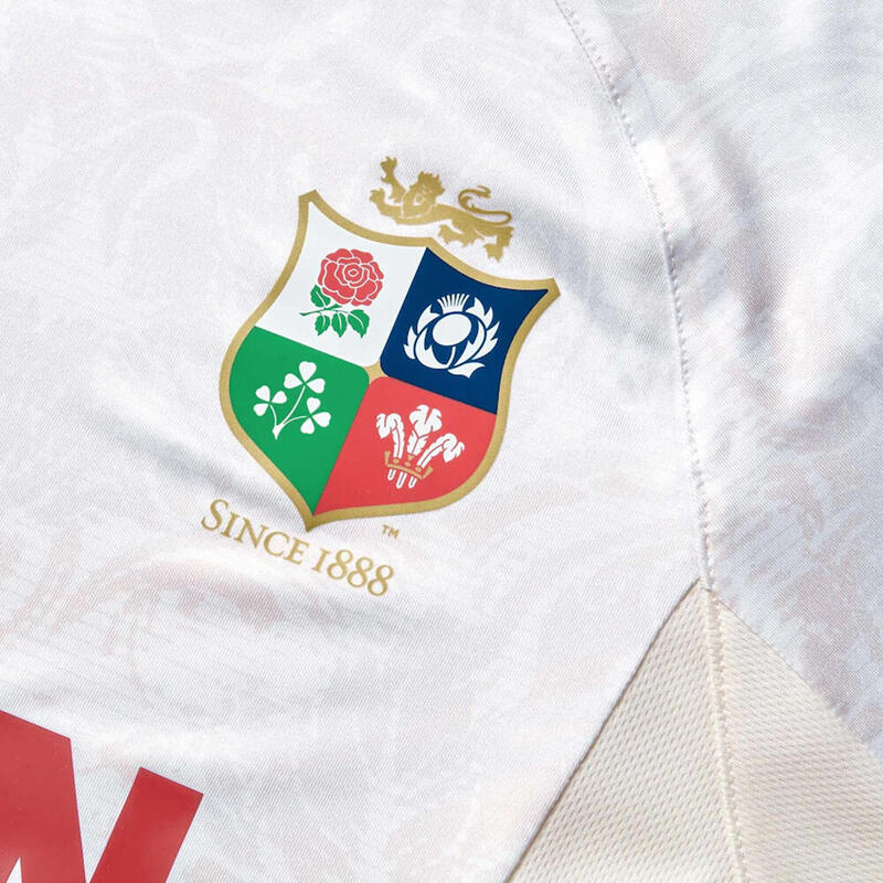 British & Irish Lions Trainings T-shirt Gebroken Wit