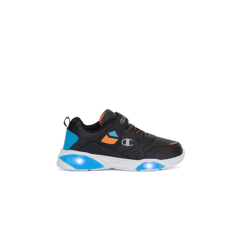 Zapatillas Deportivas Para Niños Champion Wave PU B PS Negro. Resistentes 5/5