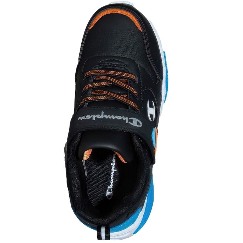 Zapatillas Deportivas Para Niños Champion Wave PU B PS Negro. Resistentes 3/5