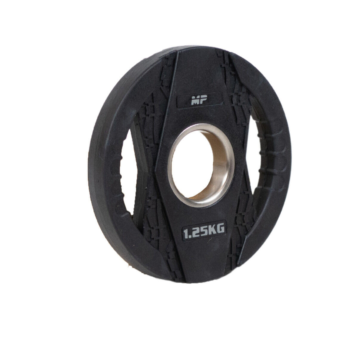 Disco de peso com pegas - Borracha - 1,25 kg 3/4