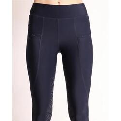 Legging équitation Full grip avec poche en cristal femme Montar Linnea