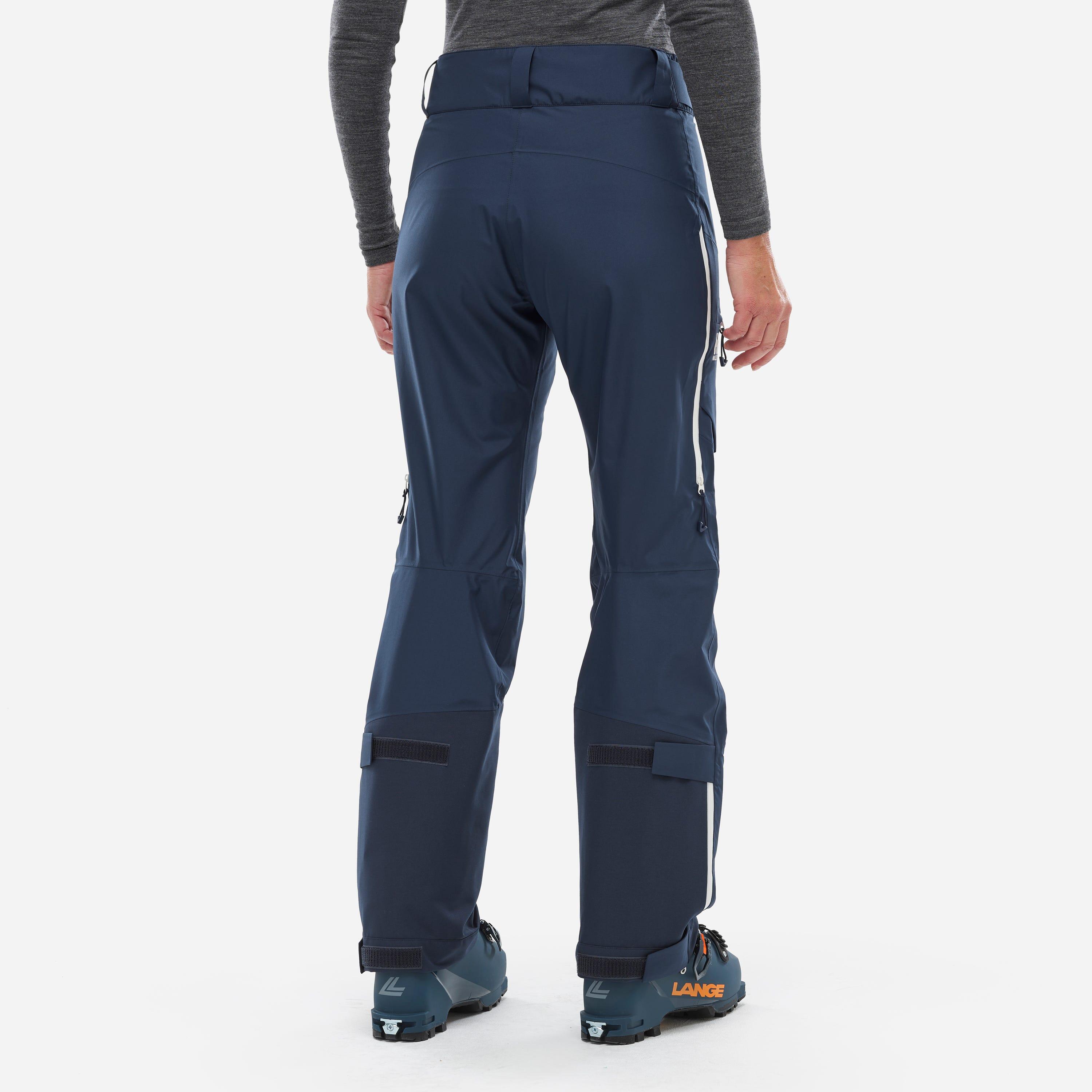 Pantalon Ski de randonnée pour femme M WHITE 3L 4/5