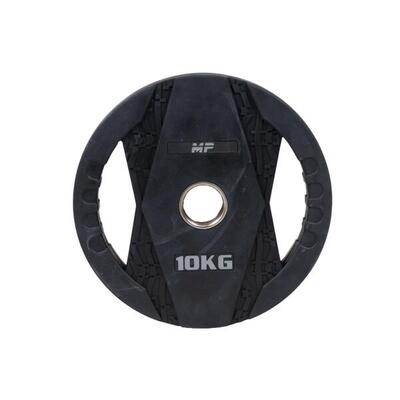 Obciążnik z uchwytami - Gumowy - 10 kg