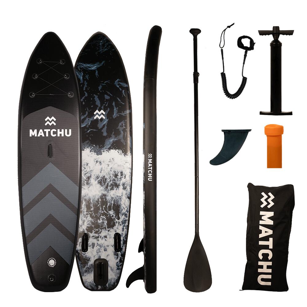 Stand up paddle Aqua Camo - nadmuchiwana deska sup 320x81x15 cm