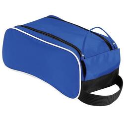Sac À Chaussures 9 Litres (Bleu Roi Vif/Noir/Blanc)