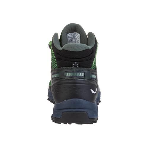 Chaussures de randonnée Hommes Salewa Ms Ultra Flex 2 Vert 3/4