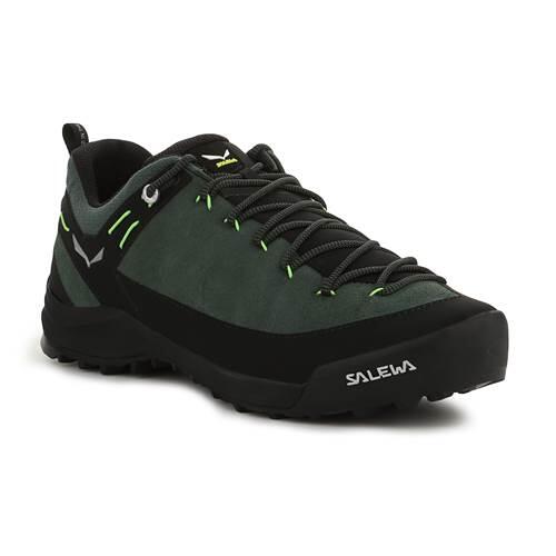 Trekking-Schuhe Mann Salewa Wildfire Grün