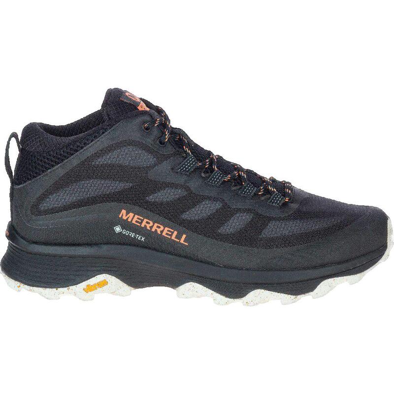 Wandelschoenen Mannelijk Merrell Moab Speed Mid Gore-Tex Zwart