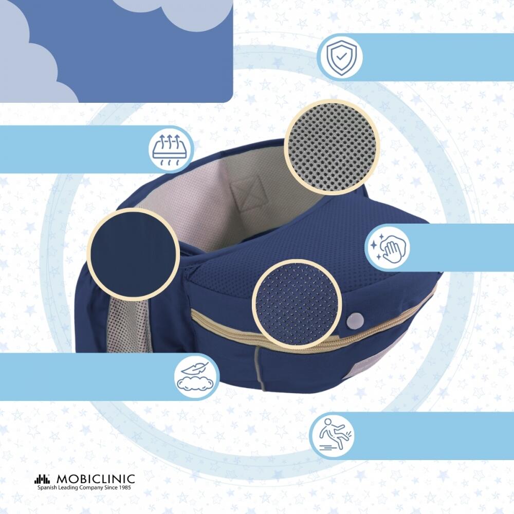 Marsúpio porta-bebés 6 em 1 ergonómico Mochila 0-36 meses Respirável Ajustávei 5/7