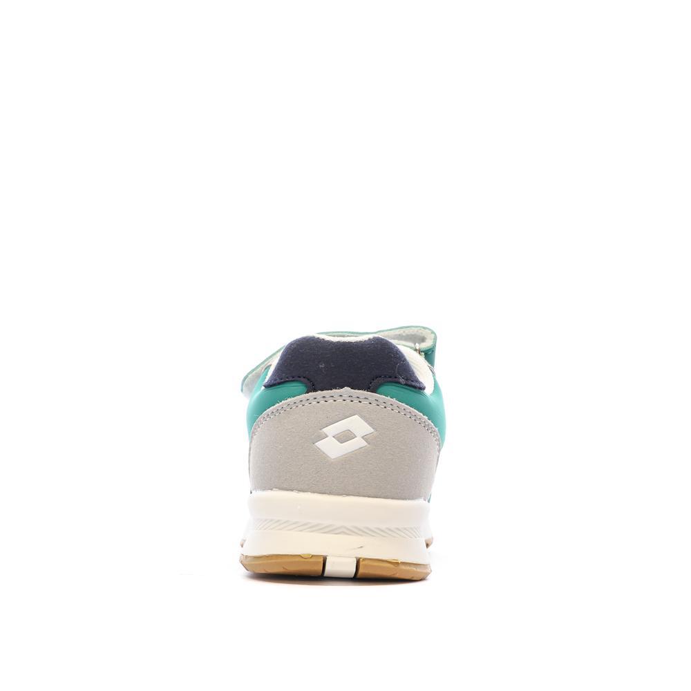Zapatillas Verdes Lotto Casoria para Niño 3/7