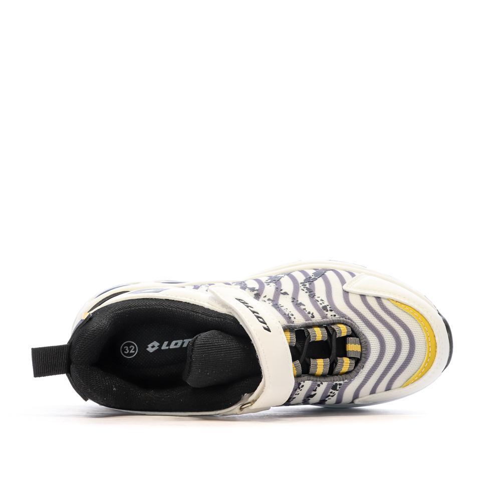 Zapatillas Lotto Sienne Negras/Blancas para Niño 4/7