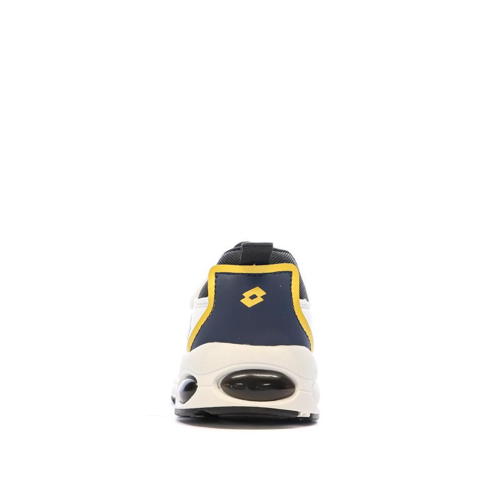 Zapatillas Lotto Sienne Negras/Blancas para Niño 3/7