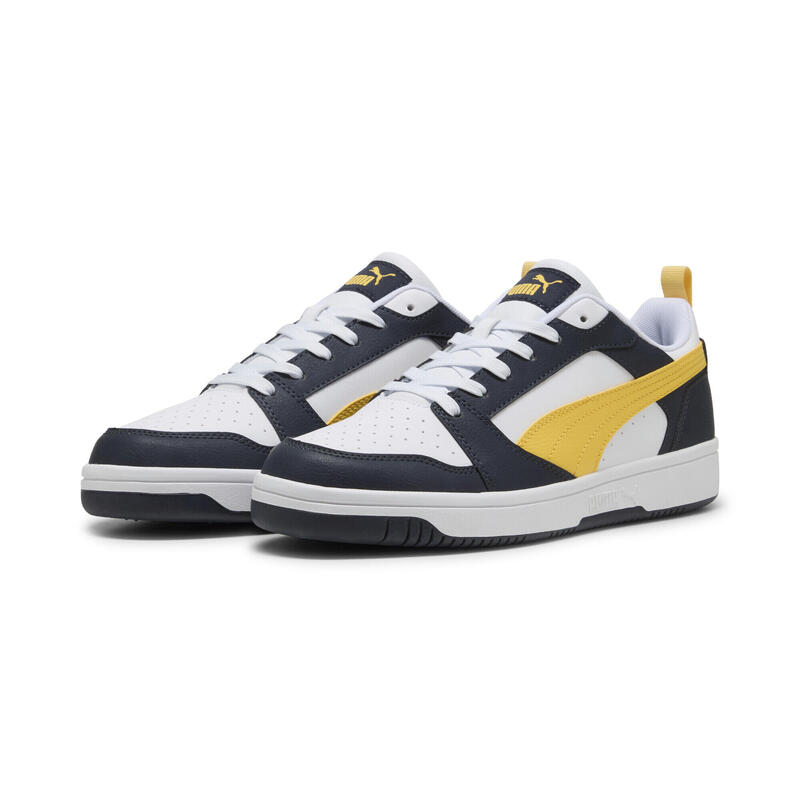 Sneakers Rebound V6 Low PUMA New Navy Sunny Yellow White Blue