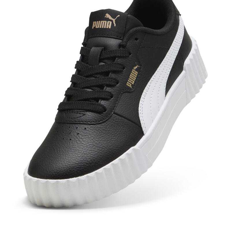 Carina 3.0 Sneakers Mädchen PUMA Black White Gold