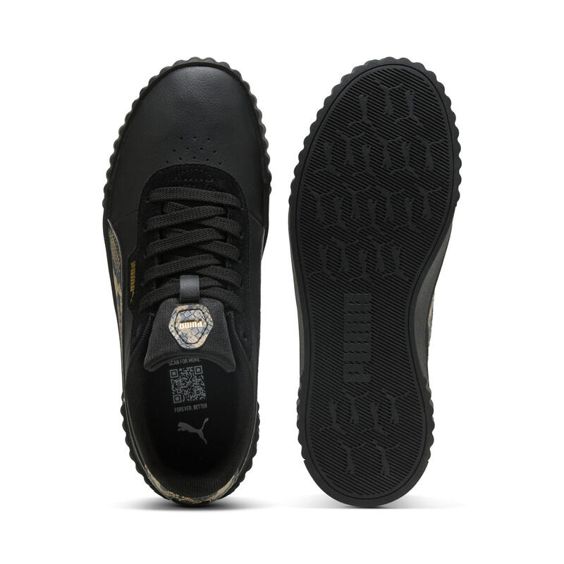 Carina 3.0 Snake Chic voor dames PUMA Black Gold