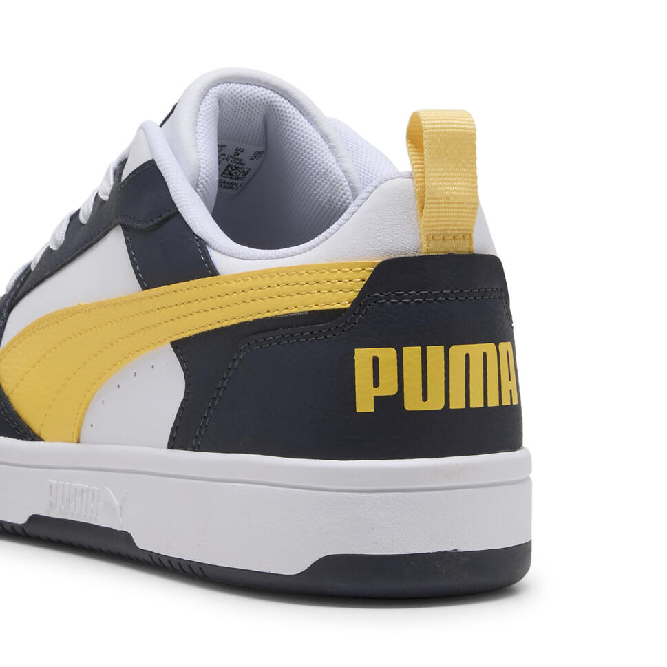 Sneakersy Rebound V6 Low PUMA New Navy Sunny Yellow White Blue